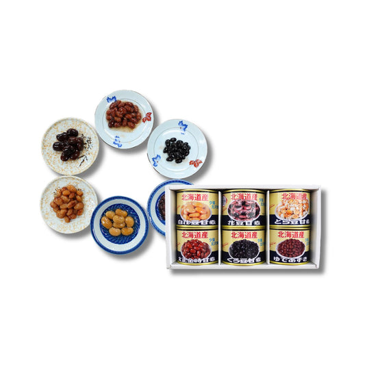 【(株)北沢食品工場】煮豆缶詰詰合せセット　（6缶入り）